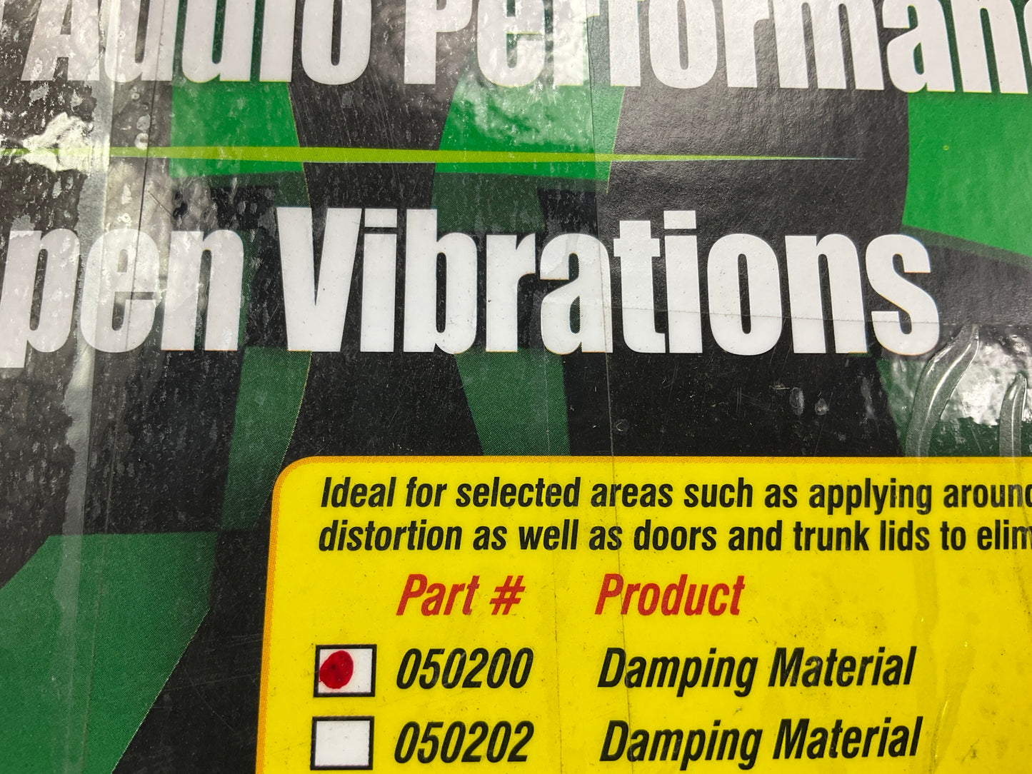 (x2) DEI 050200 Vibration Sound Dampening Material Boom Mat 12''x12.5''