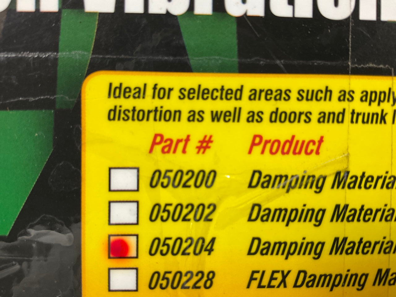 DEI 050204 Vibration Sound Dampening Material Boom Mat 12''x12.5'',  8-Pack
