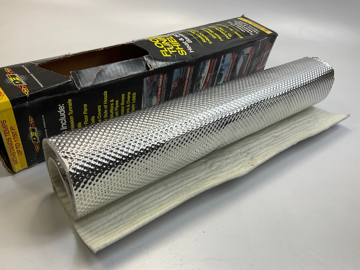 DEI 050501 Floor & Tunnel Shield II 24'' X 21'' (3.5 Sq. Ft) Adhesive Heat Barrier