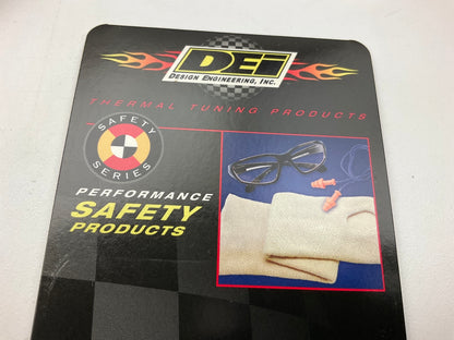 DEI 070540 Pit Crew Safety Kit: Safety Glasses, Heat Safety Sleeve, Ear Plugs