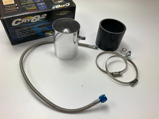 DEi Cry02 Cryogenic Air Intake Intercooler Pipe Cooler Kit 3'' Up To 10°C Cooler