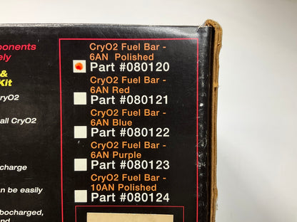 Design Engineering DEI 080120 CryO2 CO2 Cooling Fuel Bar, -6 AN