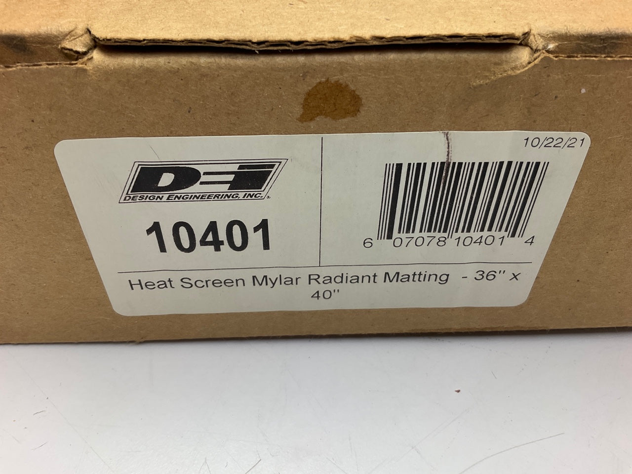 DEI 10401 Heat Screen Non-Adhesive Reflective Heat Barrier - 36'' X 40''