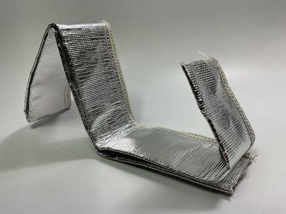 DEI 010404 Heat Sheath 1-1/4'' ID X 3 Feet Aluminized Heat Protector Sleeve