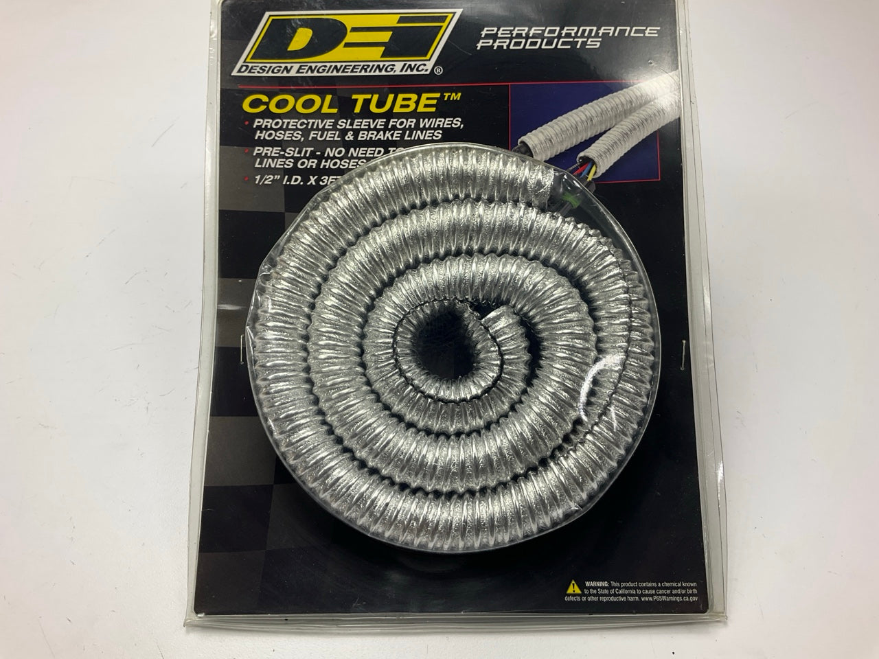 DEI 10414 1/2'' ID X 36'' Cool Tube Protective Sleeve Heat Shield Tube