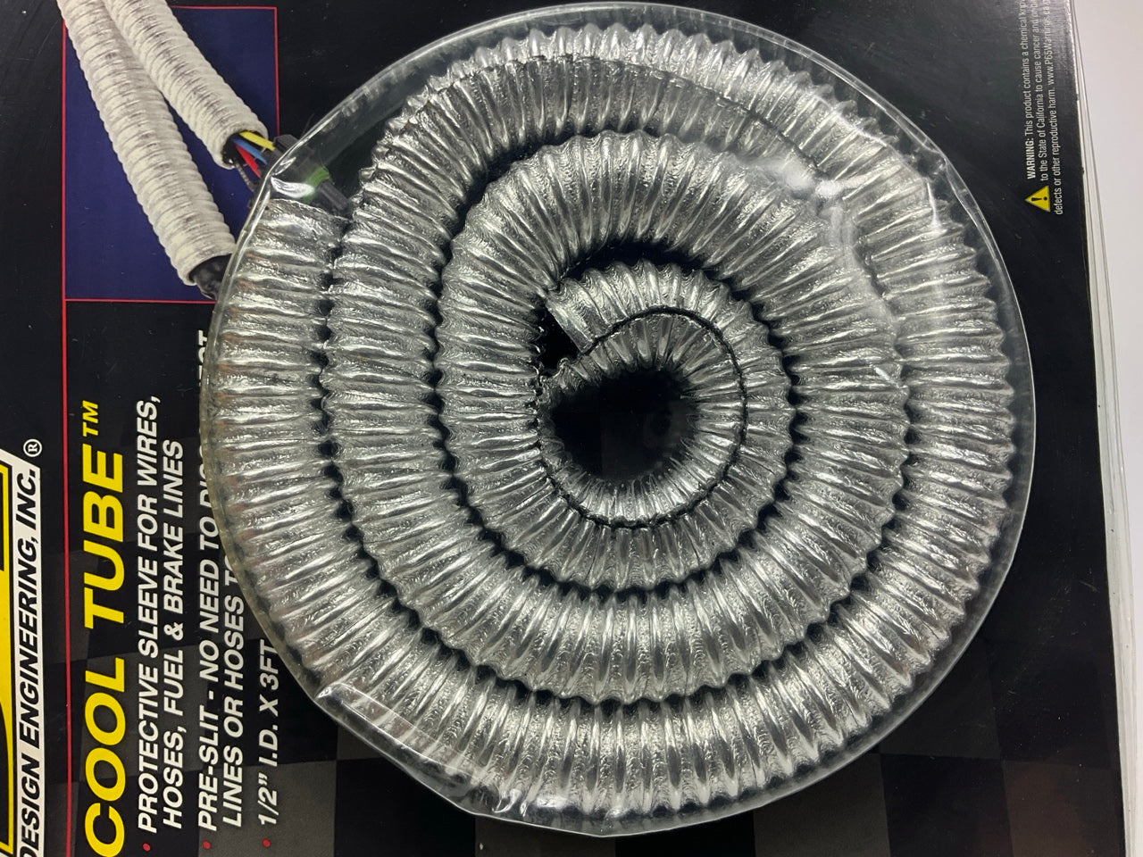 DEI 10414 1/2'' ID X 36'' Cool Tube Protective Sleeve Heat Shield Tube