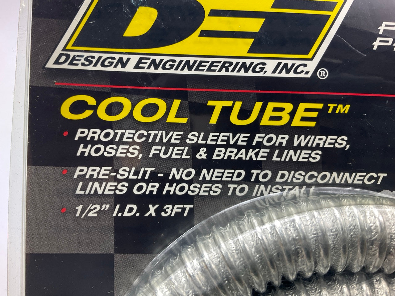 DEI 10414 1/2'' ID X 36'' Cool Tube Protective Sleeve Heat Shield Tube