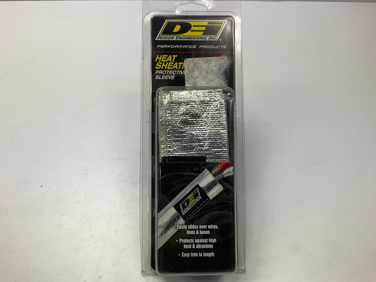DEI 10419 Heat Sheath Aluminized Fuel Line Heat Shield Sleeve Sleeving - 1''x36''