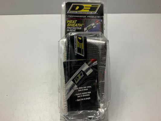 DEI 10420 Thermal Protection Hose Sleeve Sheath, 3 Feet X 1.5'' Silver Aluminum