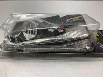 DEI 10420 Thermal Protection Hose Sleeve Sheath, 3 Feet X 1.5'' Silver Aluminum
