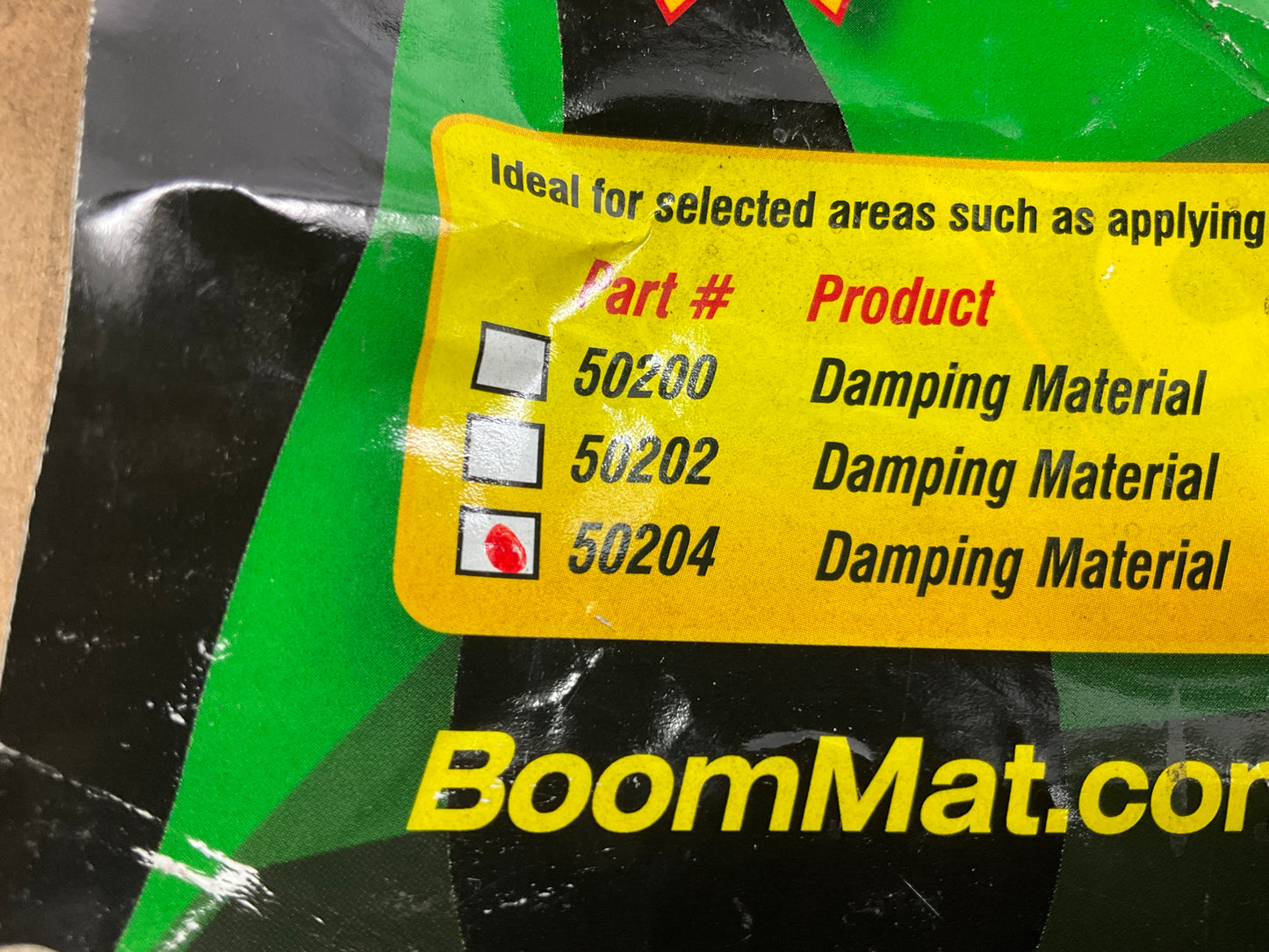 DEI 50204 Sound Dampening Sheet Boom Mat 12.5 In. X 12 In., 8 Sheets