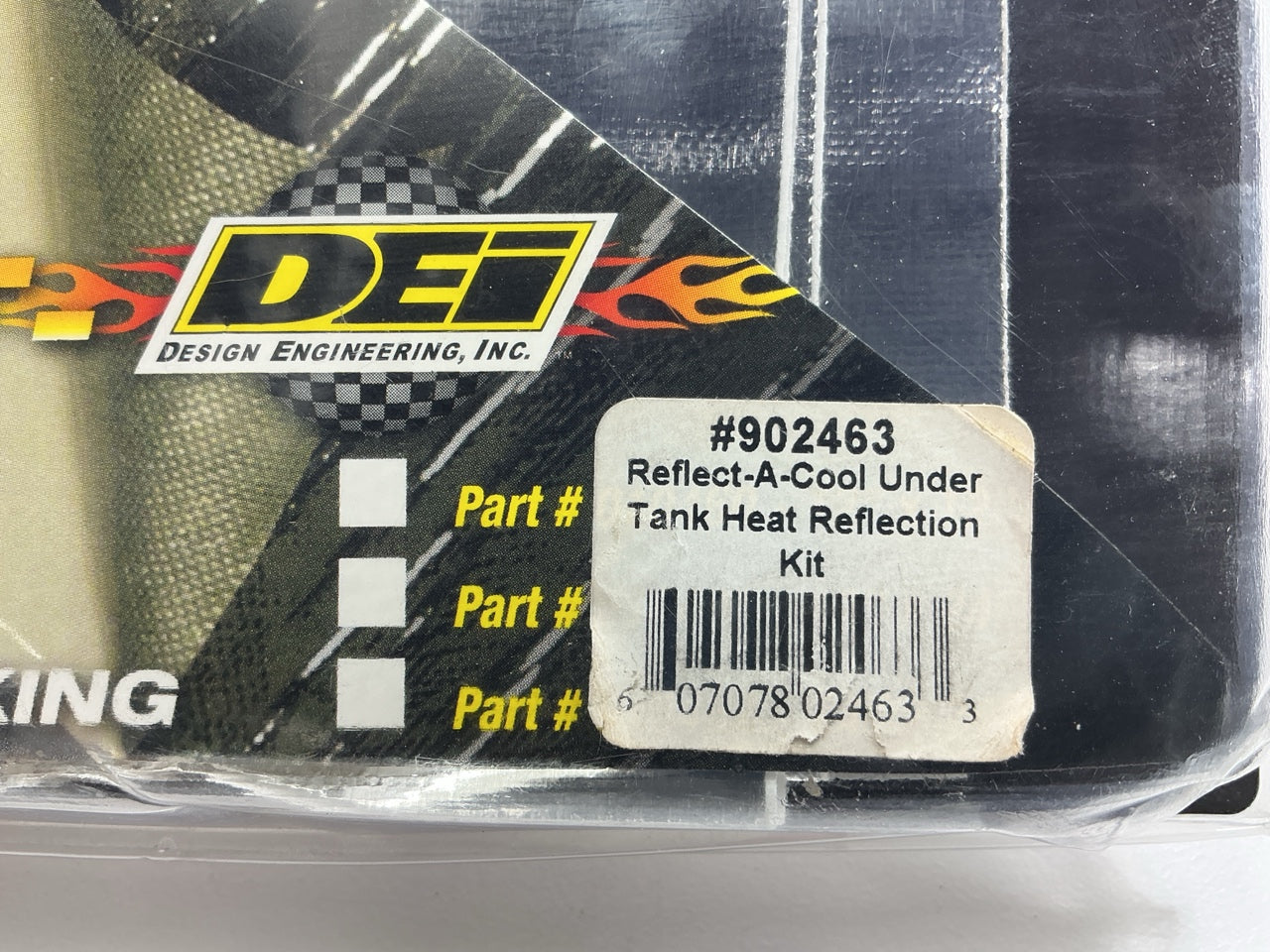 DEI 902463 Motorcycle Under Fuel Tank Heat Reflection Kit, 24''x24'' + Tape