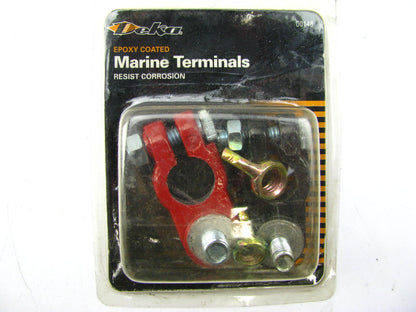 Deka 00148 Marine Battery Terminal Kit - Red & Black Top Post