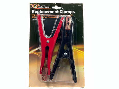 Deka 00182 Heavy Duty Replacement 4-8 AWG Battery Jumper Booster Cable Clamps