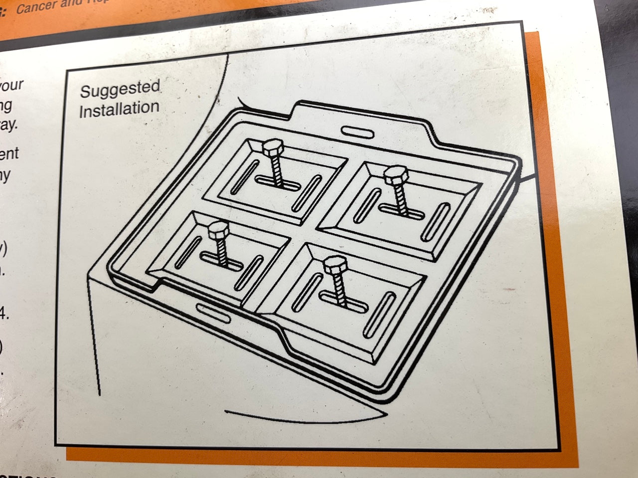 Deka 00253 Battery Tray For Group 24 Batteries - 11-1/2'' X 8-1/2''