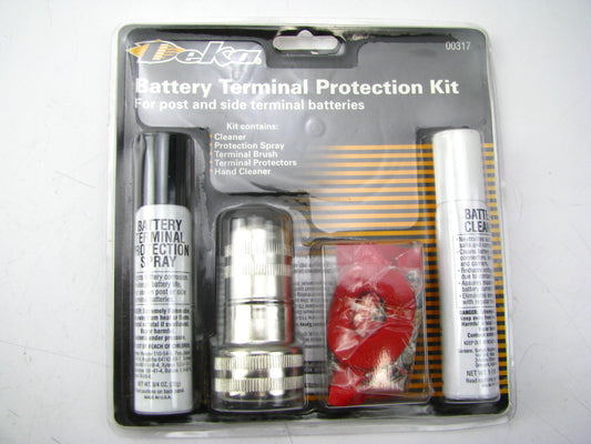 Deka 00317 Battery Terminal Protector Kit For Side & Top Post Terminals