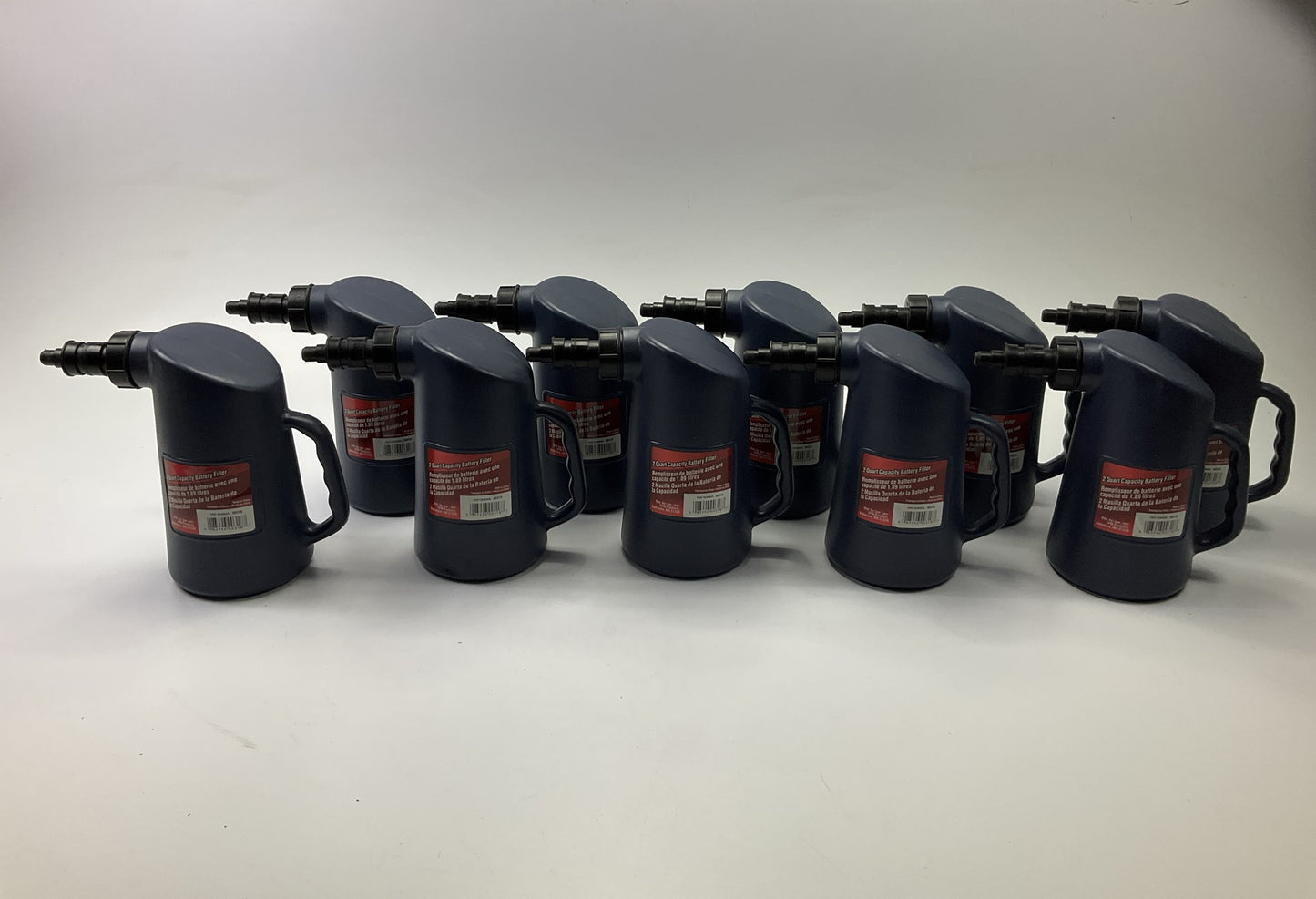 10 PACK - Deka 003182 2 Quart Capacity Golf Cart Battery Filler Bottle