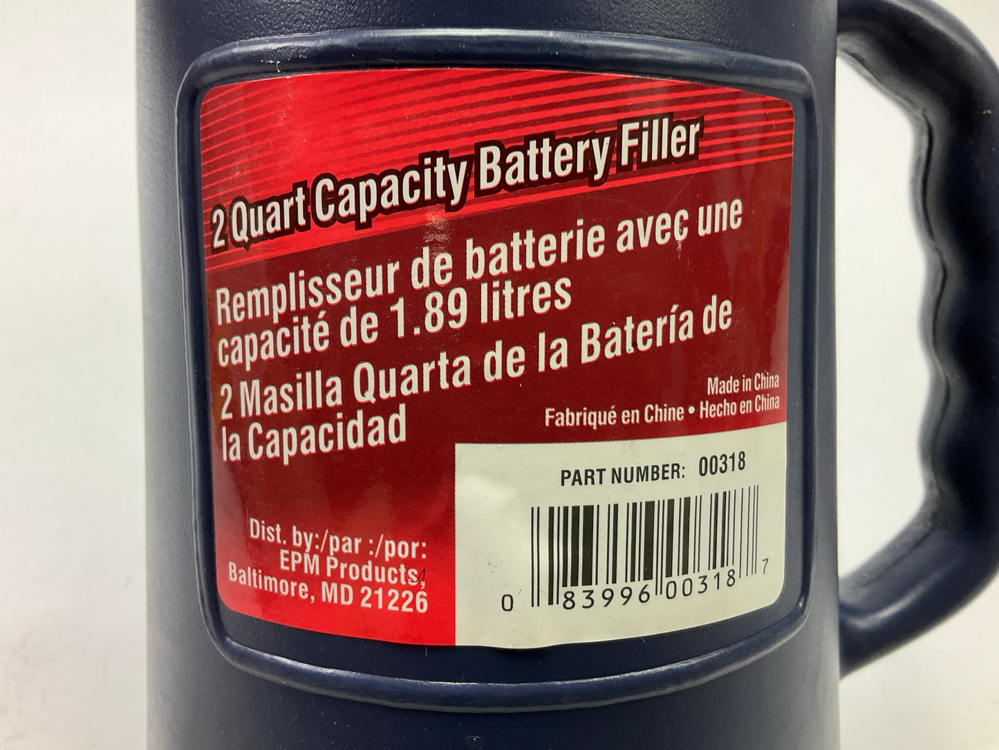 10 PACK - Deka 003182 2 Quart Capacity Golf Cart Battery Filler Bottle