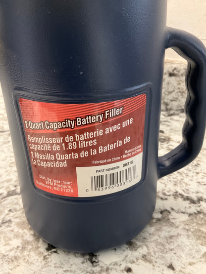 Deka 003182 2 Quart Capacity Golf Cart Battery Filler Bottle