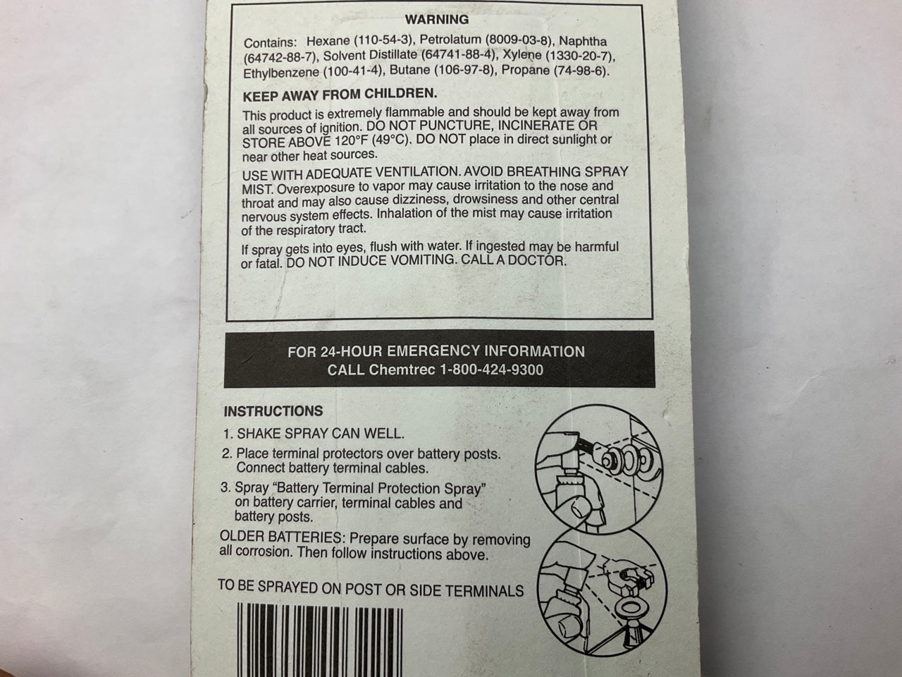 Deka 00322 Battery Terminal Protection Spray