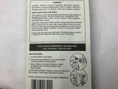 Deka 00322 Battery Terminal Protection Spray