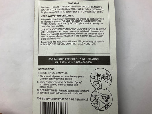 Deka 00322 Battery Terminal Protection Spray