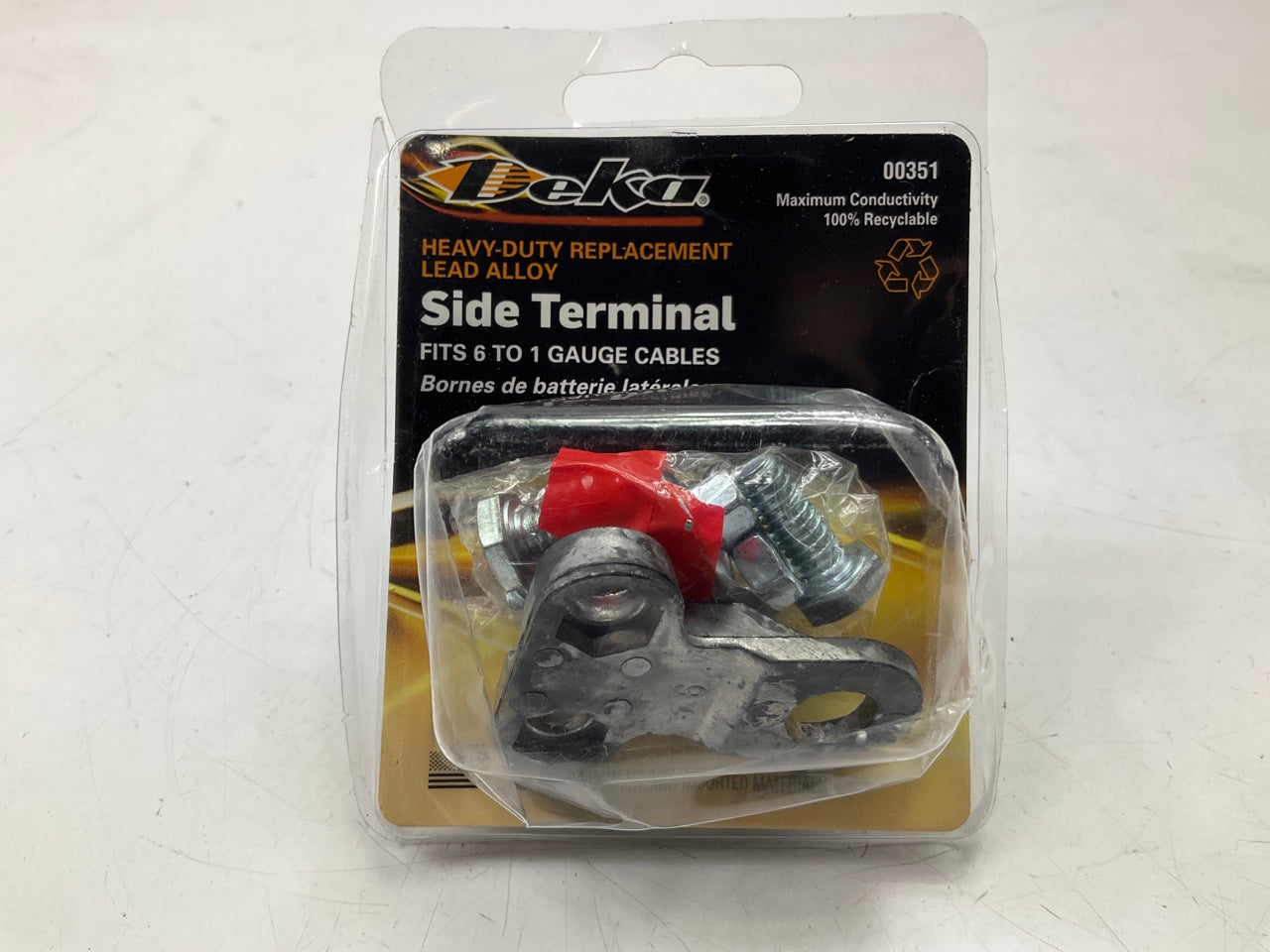 Deka 00351 Replacement Battery Side Terminal For 6 To 1 Gauge