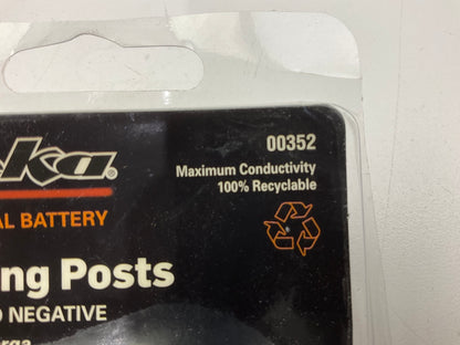 Deka 00352 Side Terminal Battery Charging Posts - Negative & Positive LEAD