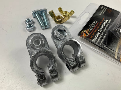 Deka 00354 Universal Marine Top Post Battery Terminals - Wing Nut Type