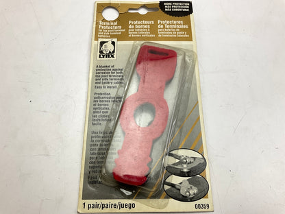 Deka 00359 Black & Red Premium Top / Side Post Battery Terminal Protectors