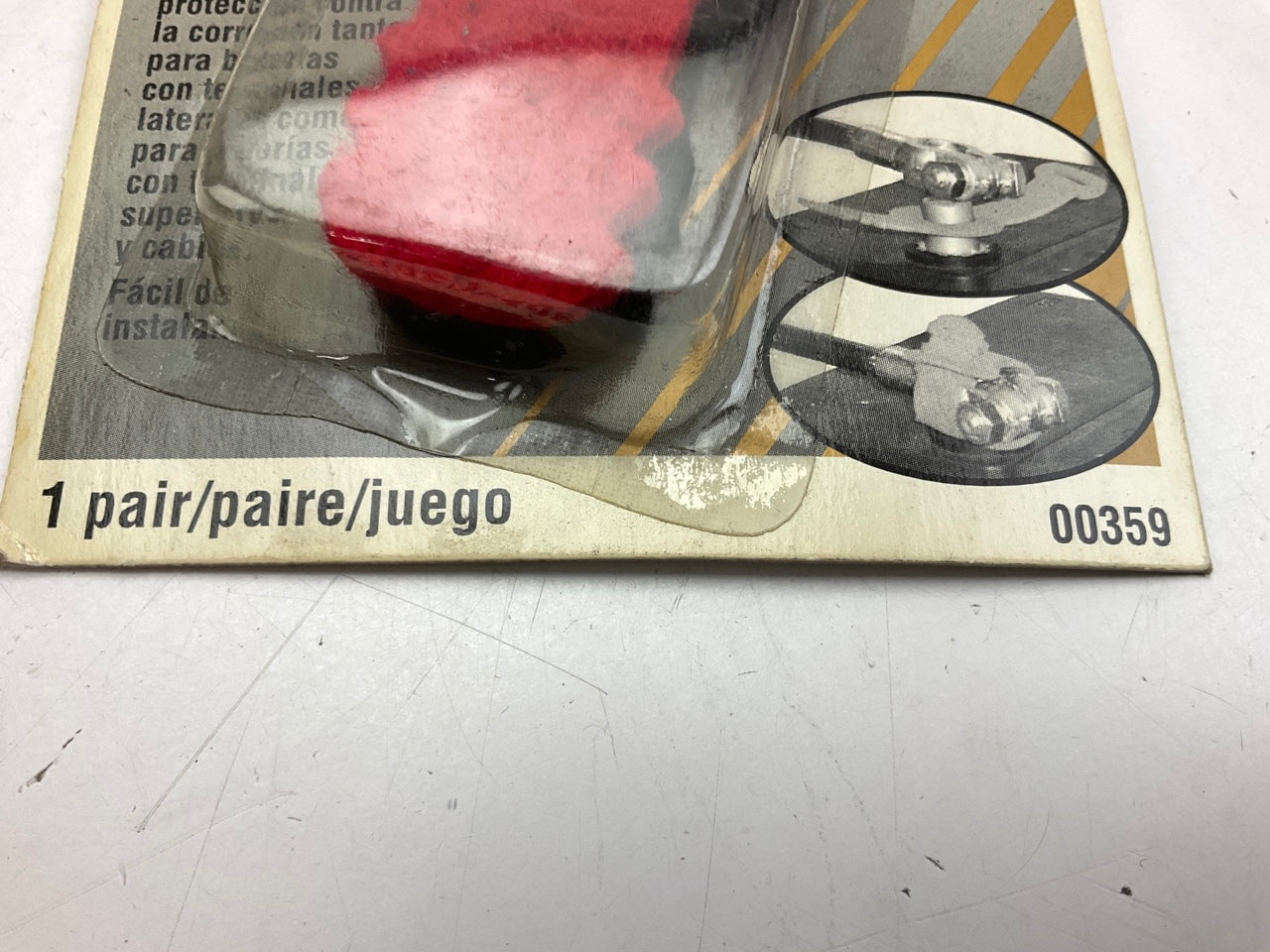 Deka 00359 Black & Red Premium Top / Side Post Battery Terminal Protectors