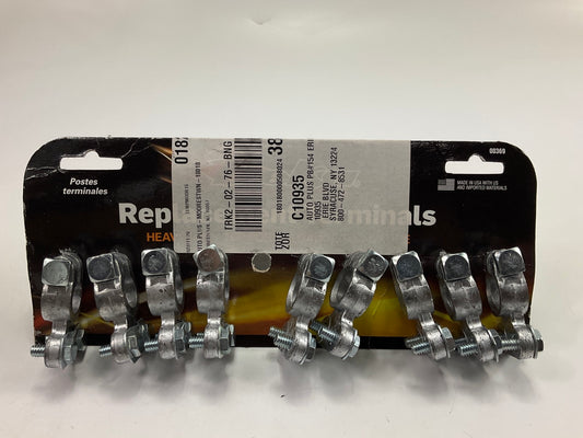(9) Heavy Deka Duty Top Post Battery Replacement Terminals, 6 To 1 Gauge Cable