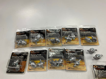 (10) Packs Of 2 Each - Deka 00386 Battery Terminal Charging Post With Ears
