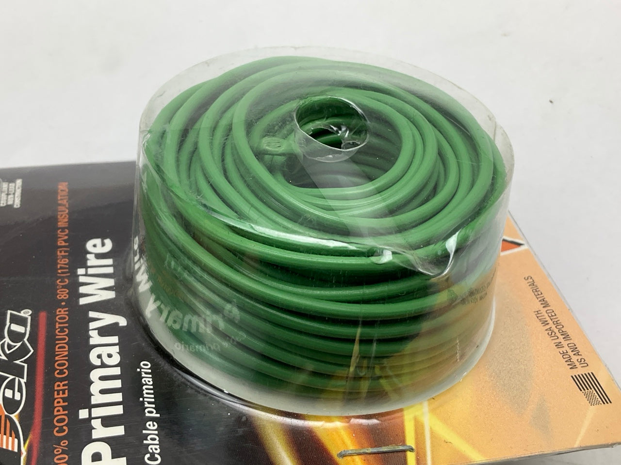 Deka 00391 Copper Green Primary Wire 18 GA - 40FT