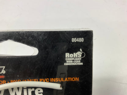 Deka 00480 14 Gauge Primary Wire, 20 Feet, White