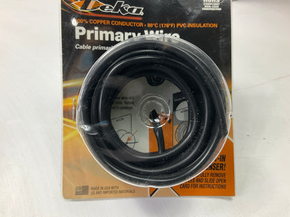 10 Rolls - Deka 00491 Automotive Primary Wire 12 Gauge, 12 Feet Each Roll