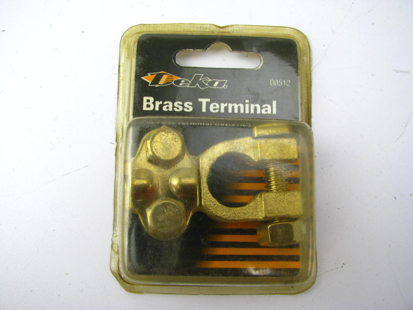 Deka 00512 Top Post Brass Battery Terminal - 1 AWG - 6 AWG