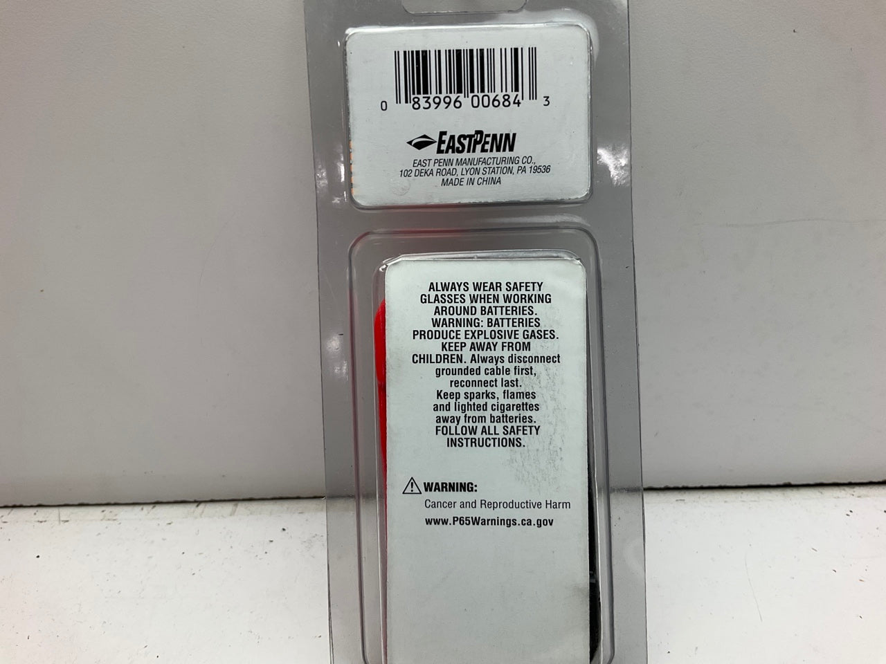 Deka 00684 Straight Terminal Protector Boot Kit For 4-6 AWG Cable