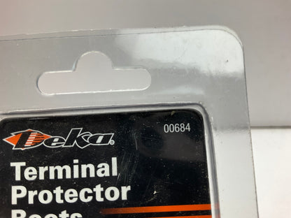 Deka 00684 Straight Terminal Protector Boot Kit For 4-6 AWG Cable