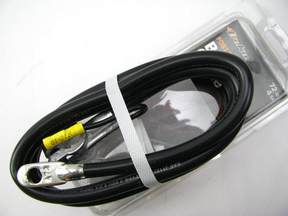 Deka 00810 Battery Cable - Black Top Post 4 Gauge 72'' Long