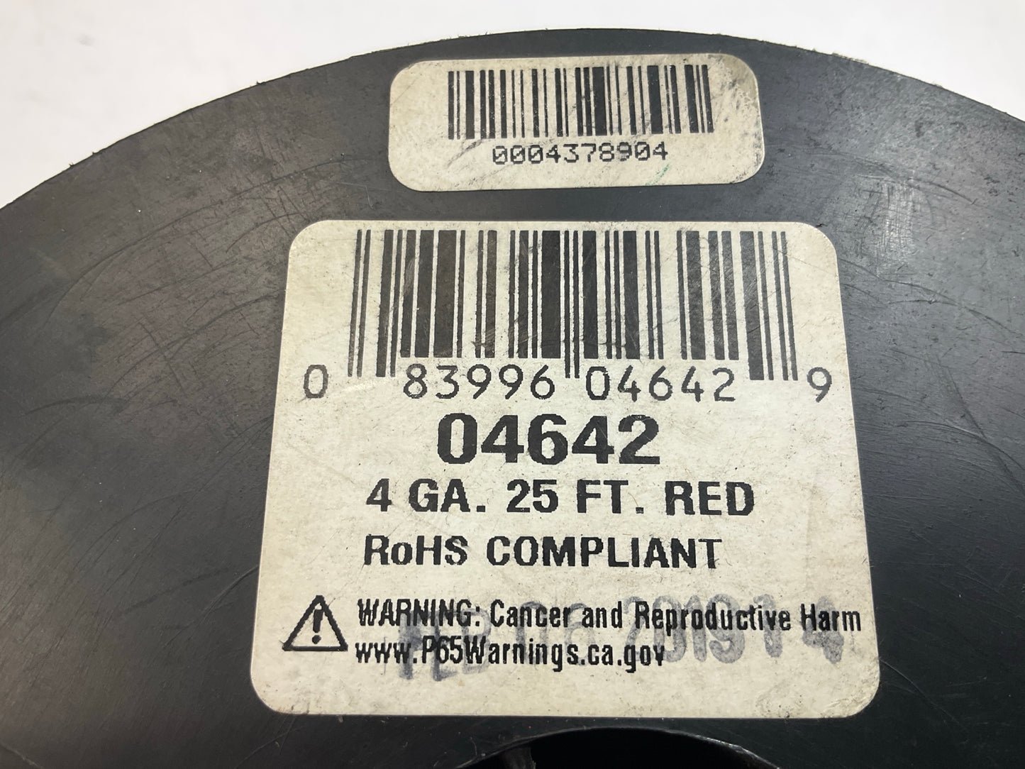 12 FEET - Deka 04642 4 Gauge Battery Power Cable,  12' Feet Long Red