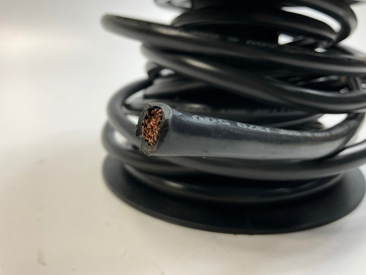 21 FEET - Deka 04643  4 Gauge Battery Starter Ground Cable Spool, BLACK, 4 GA