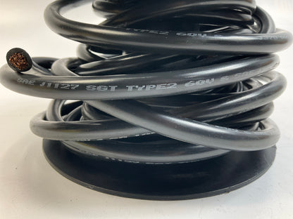 21 FEET - Deka 04643  4 Gauge Battery Starter Ground Cable Spool, BLACK, 4 GA