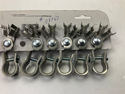 (6) Deka 05512 Universal Lead Free Top Post Battery Terminal W/ 5/16'' Stud