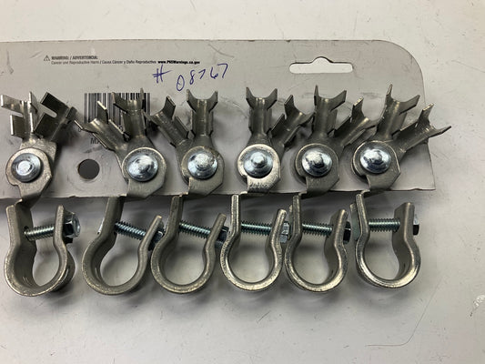 (6) Deka 05512 Universal Lead Free Top Post Battery Terminal W/ 5/16'' Stud