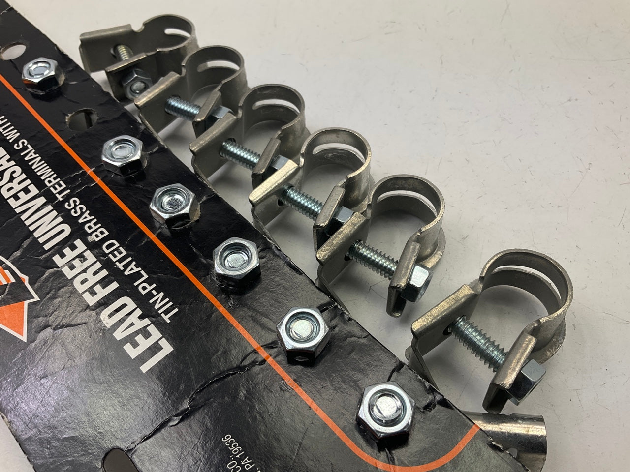 (6) Deka 05512 Universal Lead Free Top Post Battery Terminal W/ 5/16'' Stud