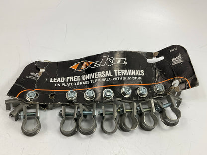 (7) Deka 05512 Universal Lead Free Top Post Battery Terminal W/ 5/16'' Stud