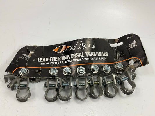 (7) Deka 05512 Universal Lead Free Top Post Battery Terminal W/ 5/16'' Stud
