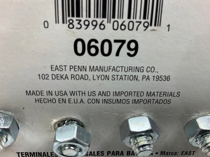 (9) East Penn Deka 06079 Top Post Battery Terminals