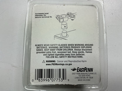10 Pcs Total - Deka 07753 Battery Top Post Shim Caps (5 Packs Of 2 Each)